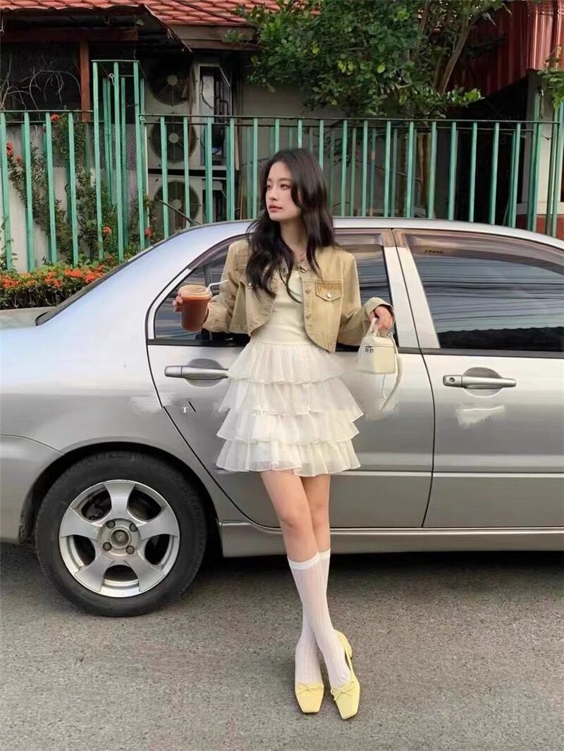 【dress】Aラインキャミワンピース G20400