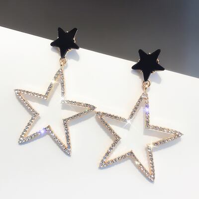 【小物】超人気 気質スウィートオシャレセクシー星ピアスアクセサリー