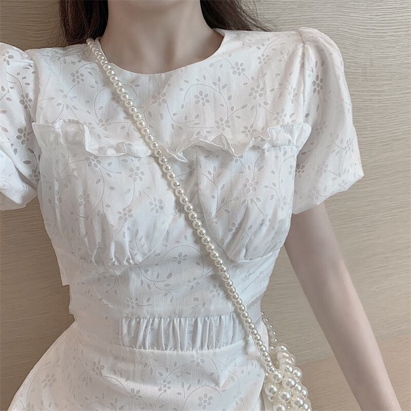 【dress】魅力的 気質満点清新スウィートシンプル淑女ワンピースF0016