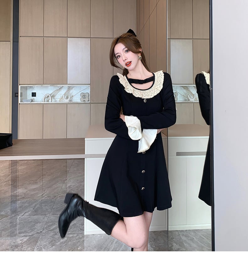 【dress】ドッキングワンピース　M19045