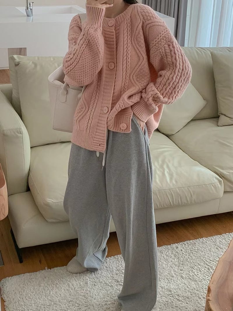 【outer】ニットカーデ　M25525