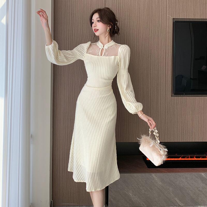 【dress】ドッキングワンピース　M18496