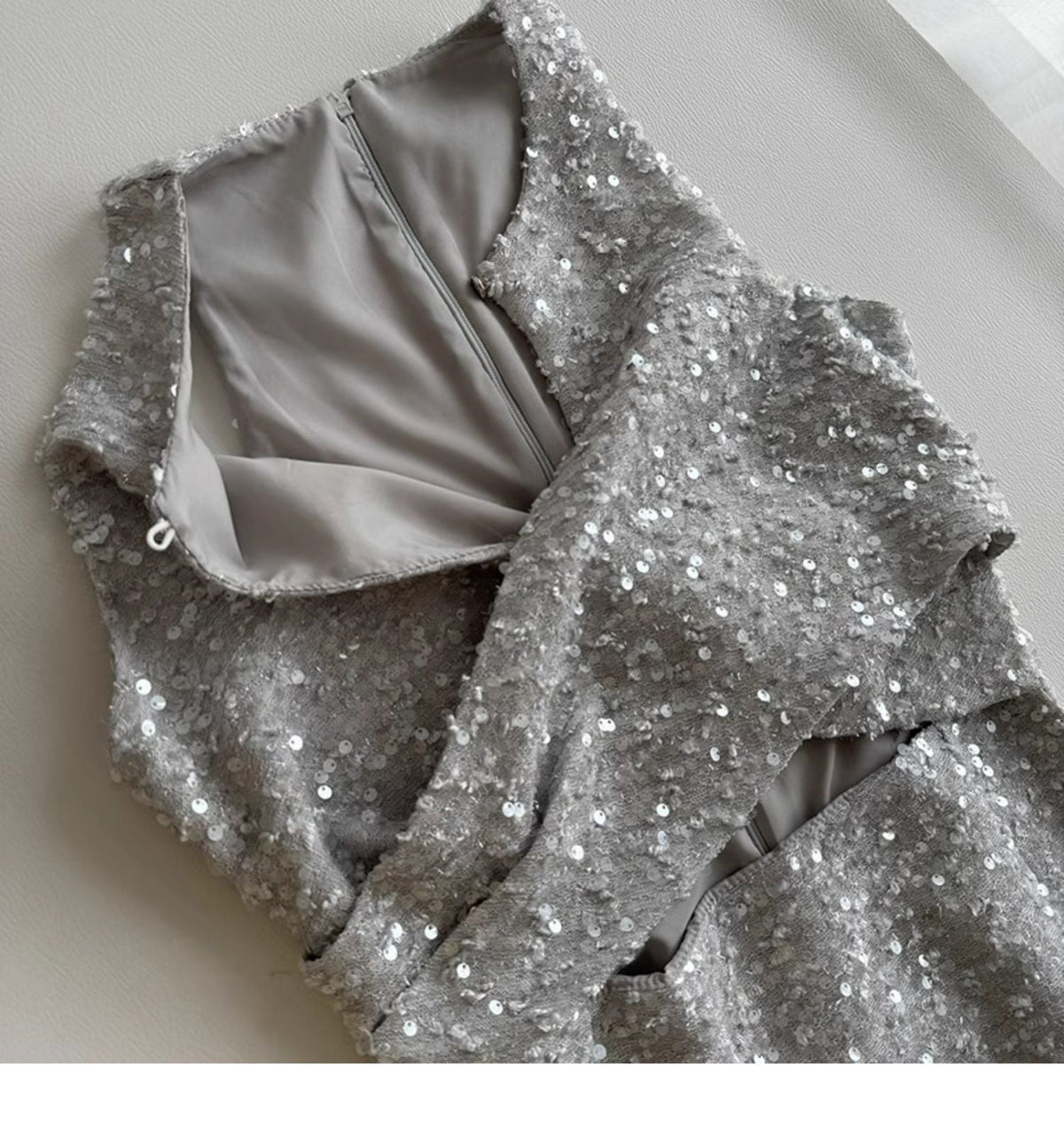 【dress】ノースリーブキラキラワンピース　M23971