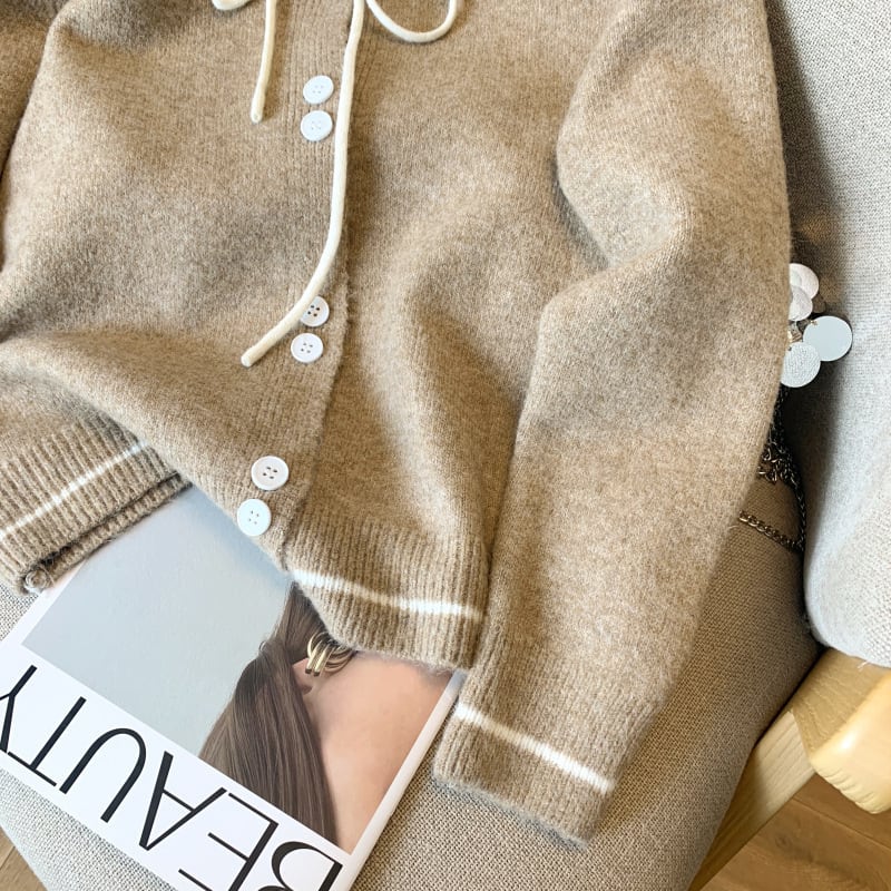 【outer】ニットカーデ　M28917