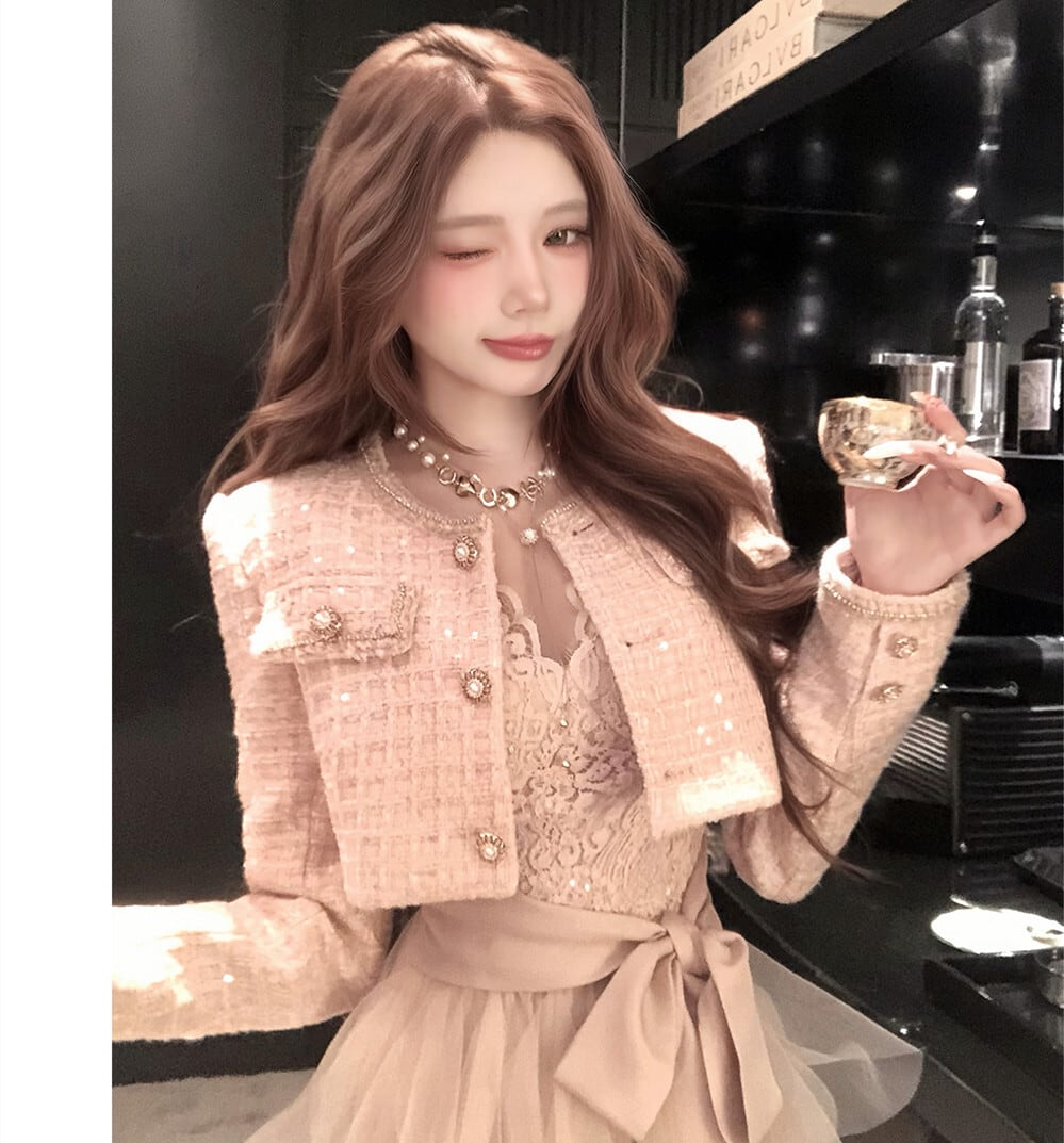 【dress】イレヘムチュールワンピース　N3411