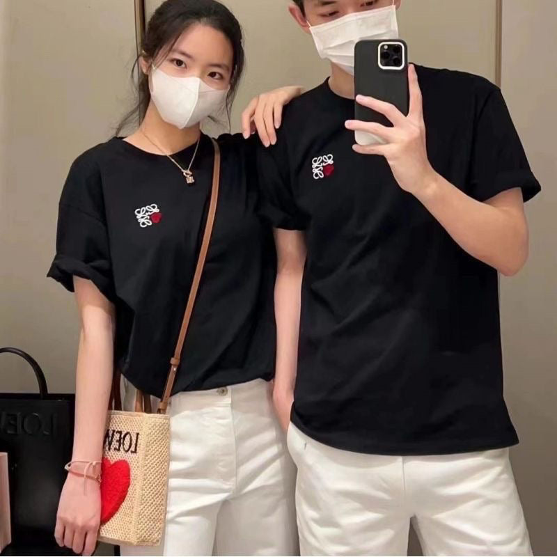 【tops】2色ペアルックＴシャツF7633