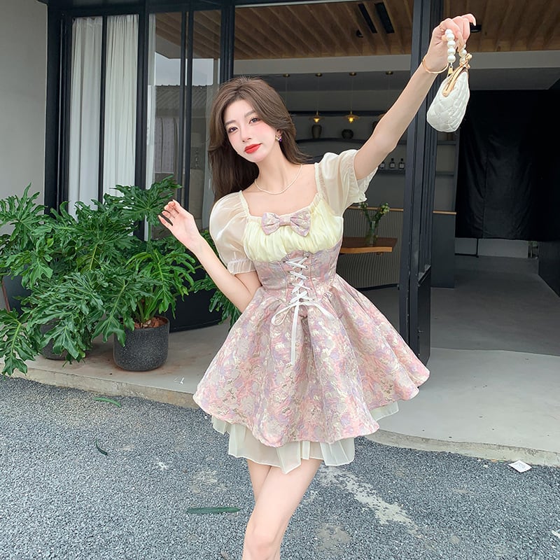【dress】デートワンピース　M25235