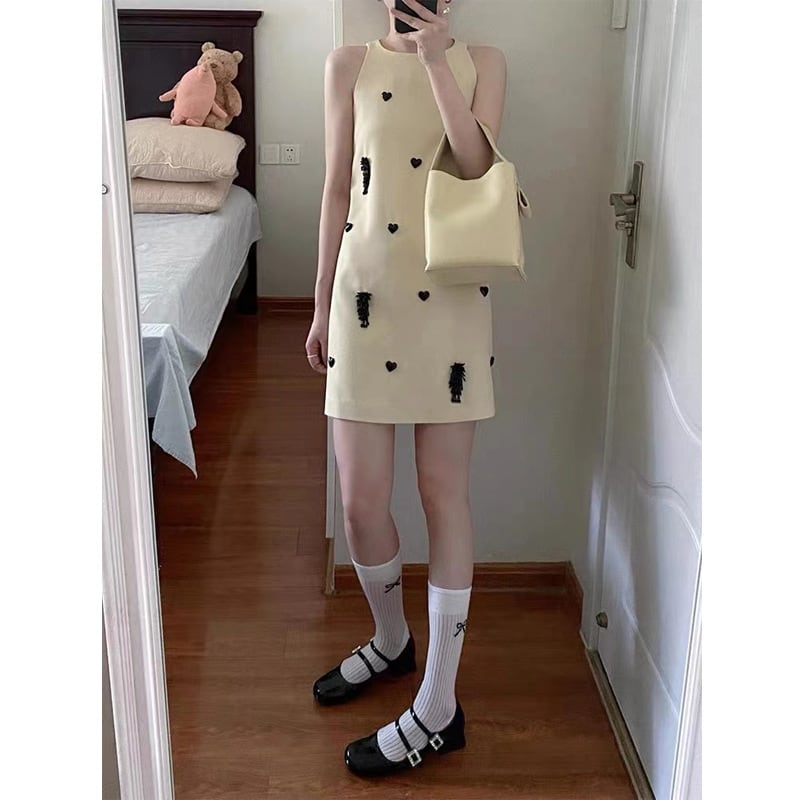 【dress】ノースリーブワンピース　M24325