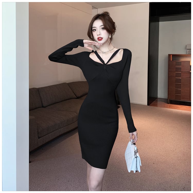 【dress】ニットワンピース　M27466