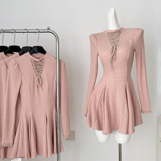 【dress】ニットワンピース　M28347