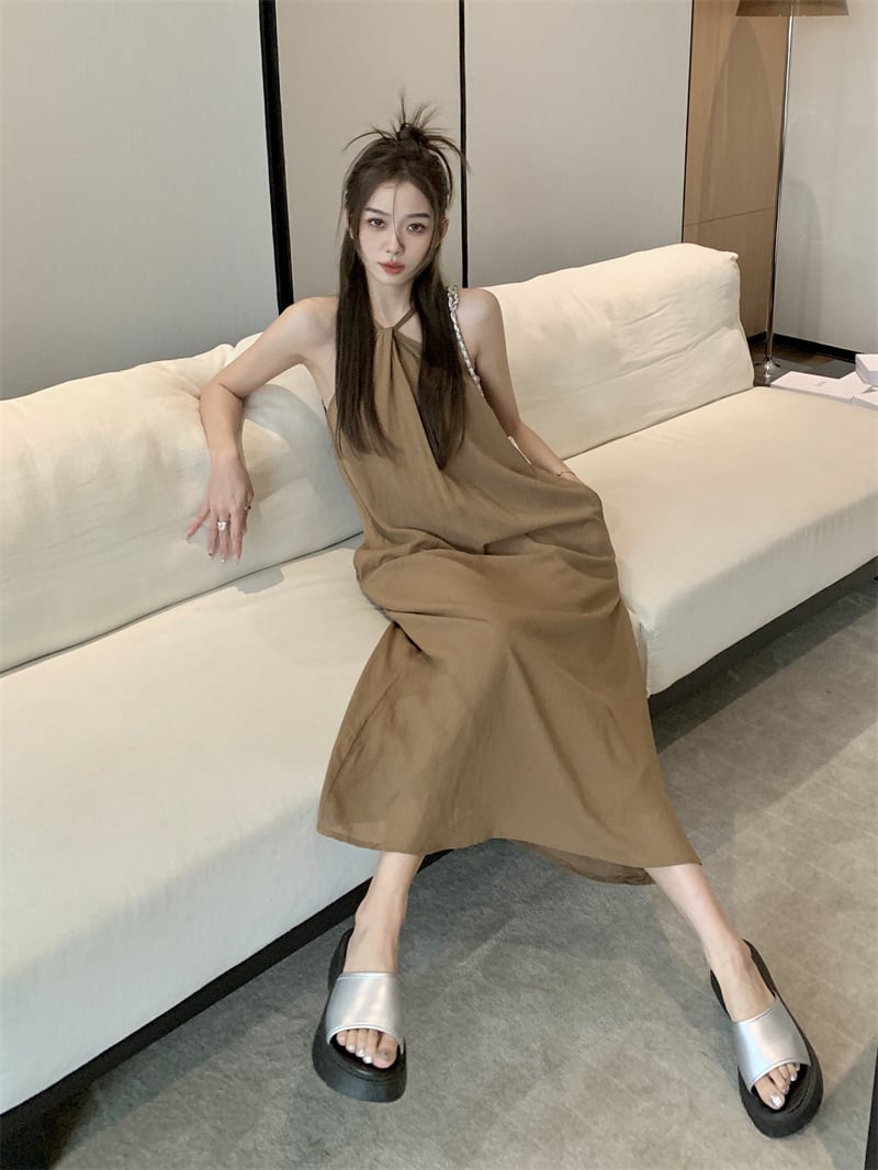 【dress】ホルターネックワンピース　M24617