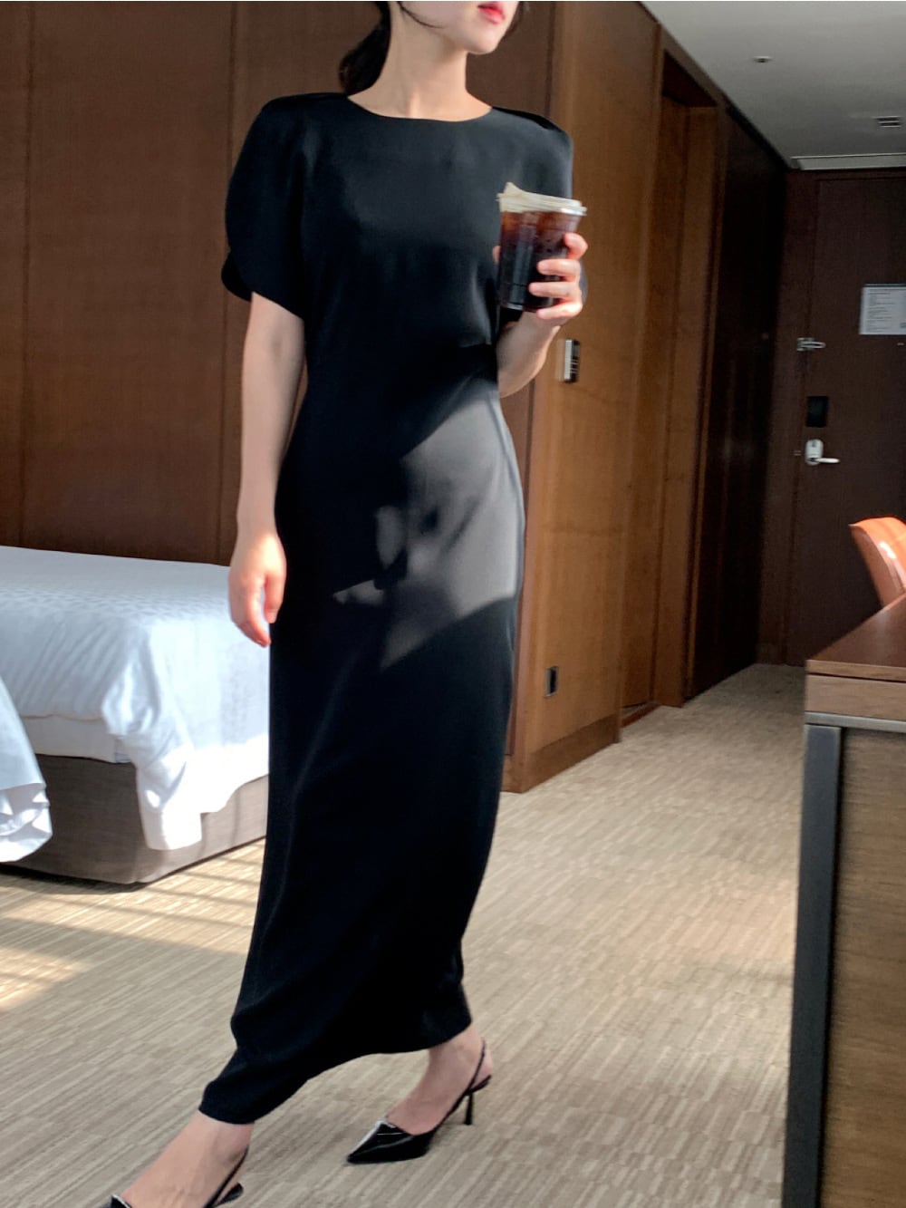 【dress】無地ワンピース　M24728