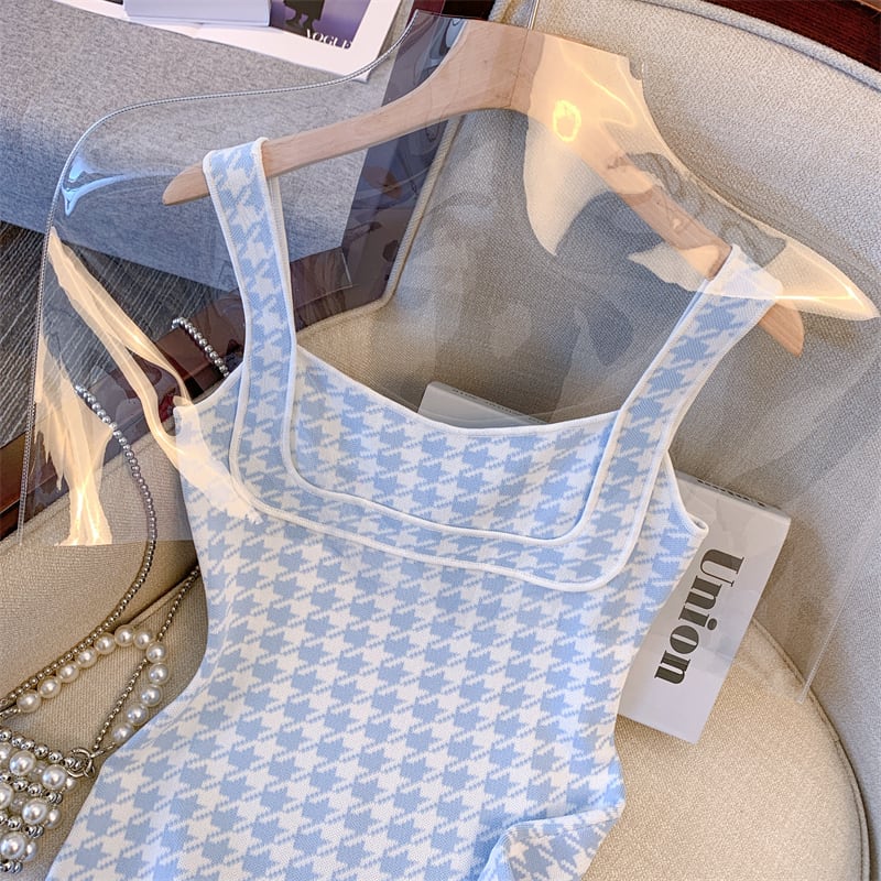 【dress】ニットキャミワンピース G21353