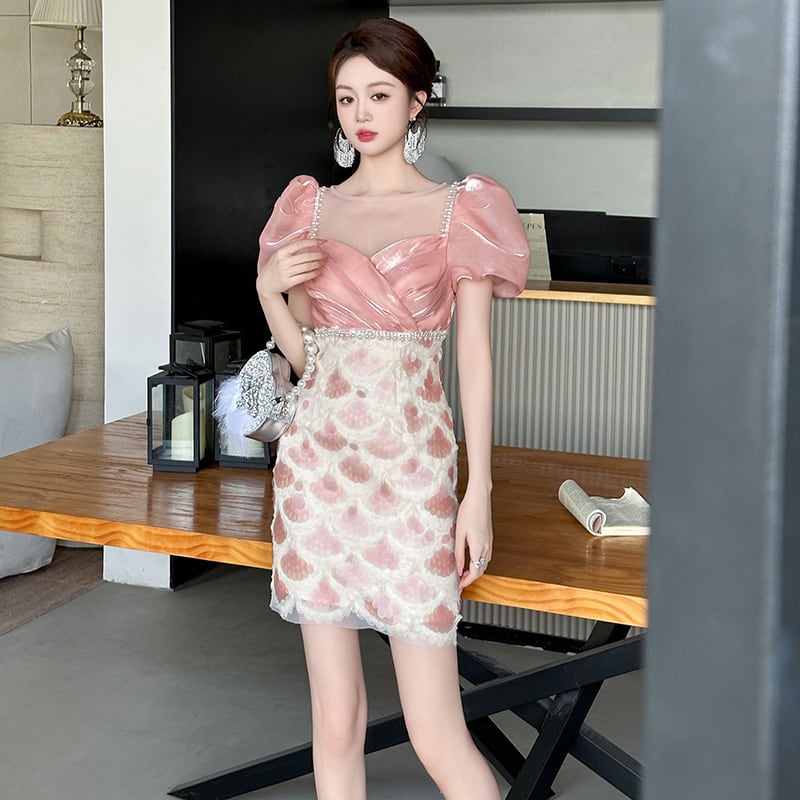 【dress】デートワンピース　M24879