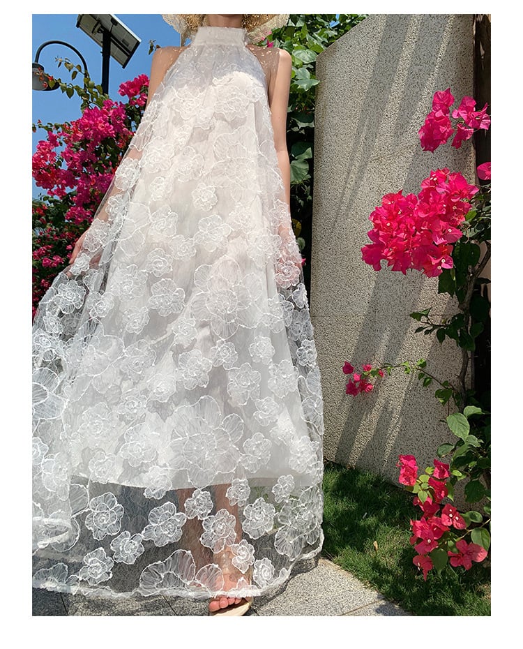 【dress】ホルターネックワンピース　M25290