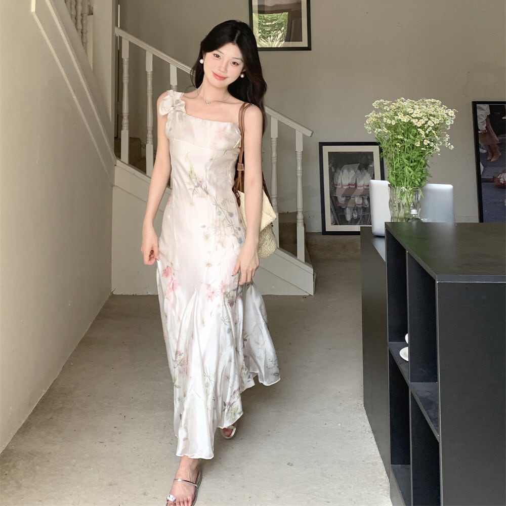 【dress】花柄デートワンピース　M29982