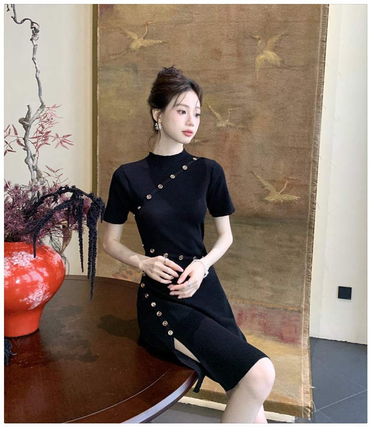 【dress】ニットワンピース　M23994