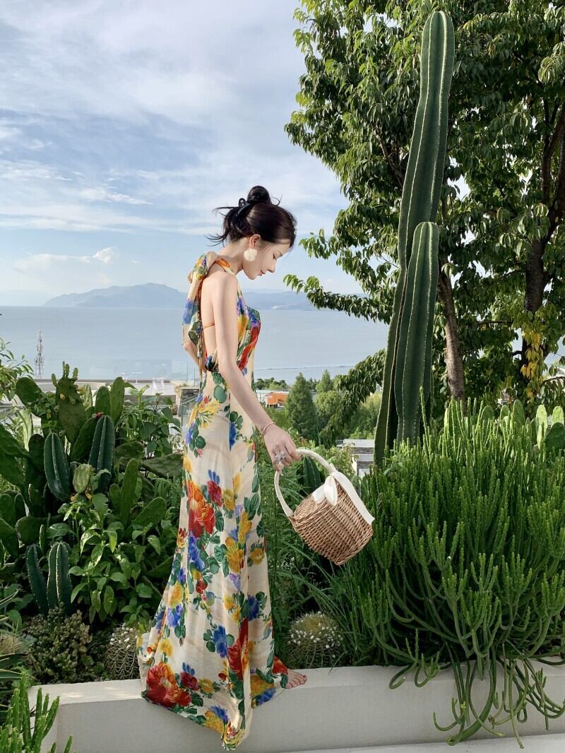 【dress】ギャルホルターネックワンピース G21097