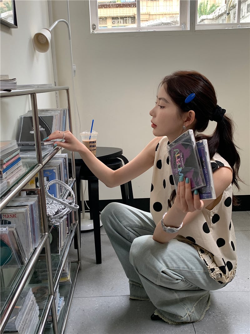 【tops】ノースリーブトップス　M24228