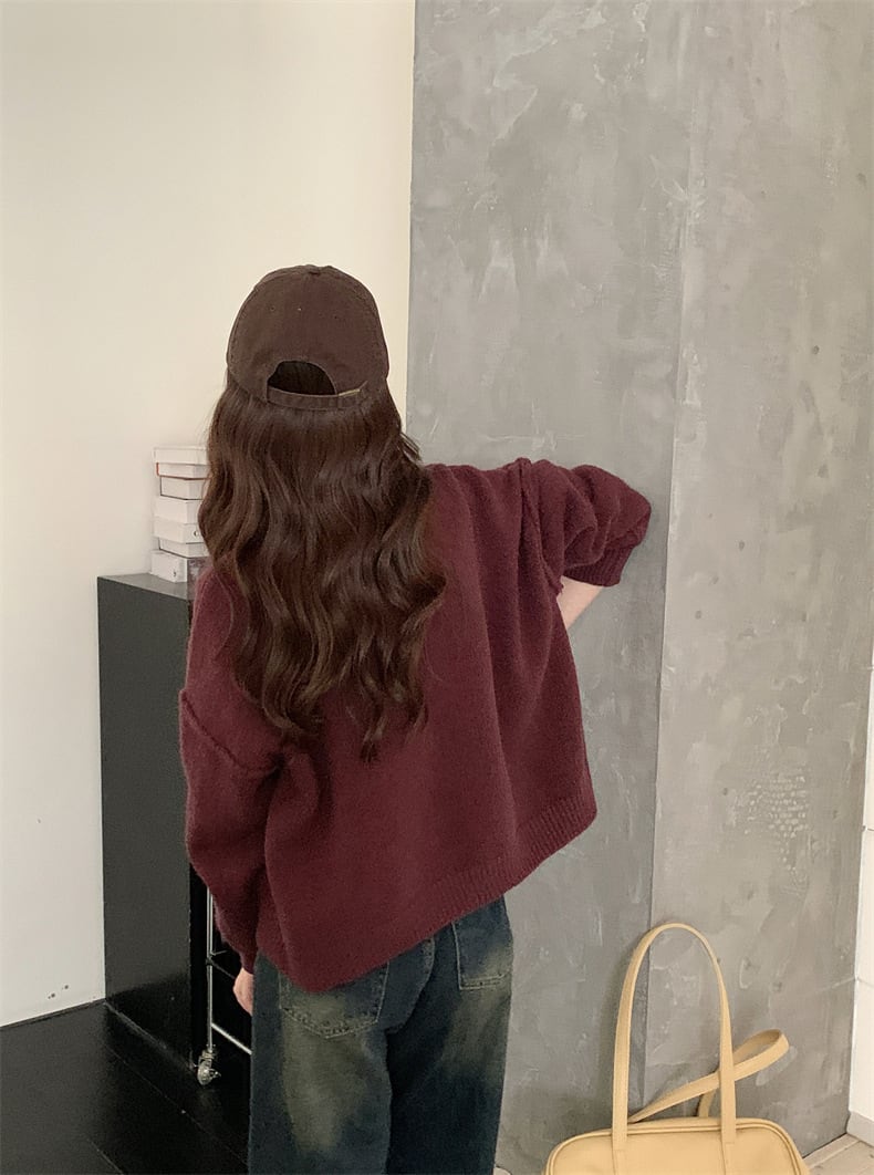 【outer】Wジップニットカーデ　M25985