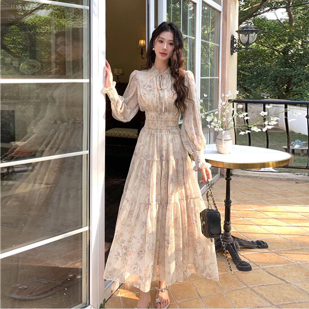 【dress】花柄ワンピース　M29733