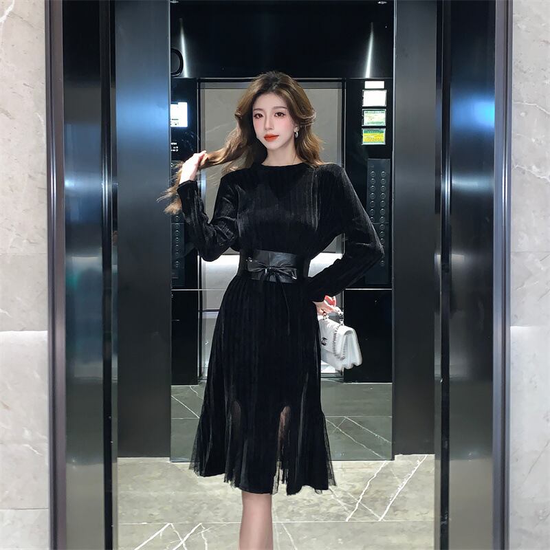 【dress】マーメイドワンピース　M19087