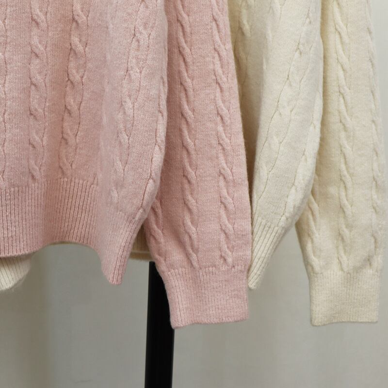 【tops】ファスナーニットセーター　M26849