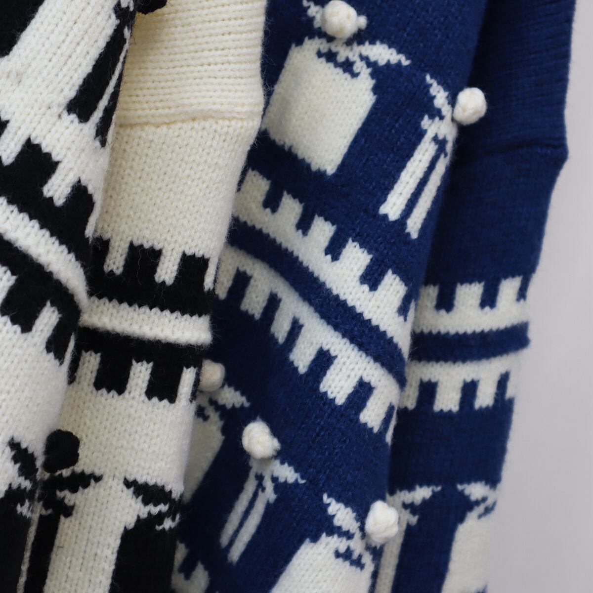 【tops】クルーネックニットセーター　M18796
