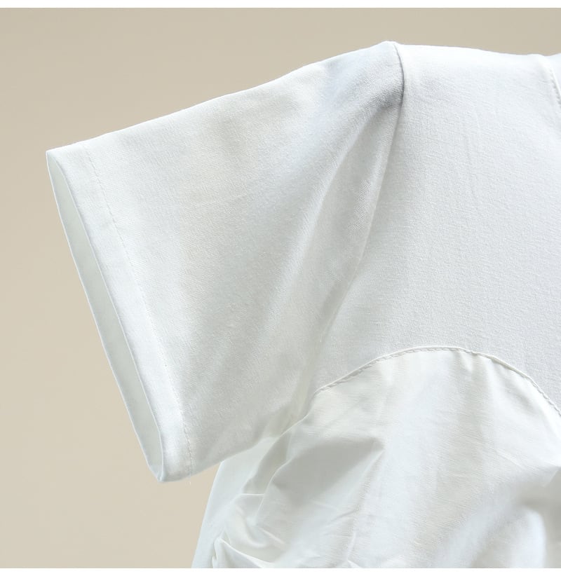 【tops】2色半袖イレギュラーＴシャツF7324