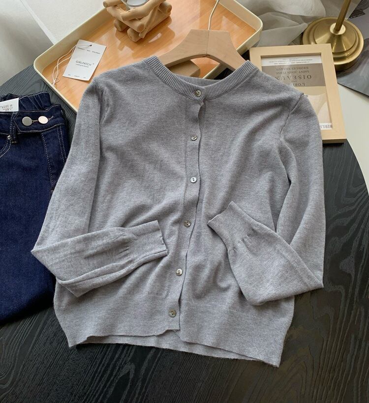 【outer】ニットカーデ　M29425