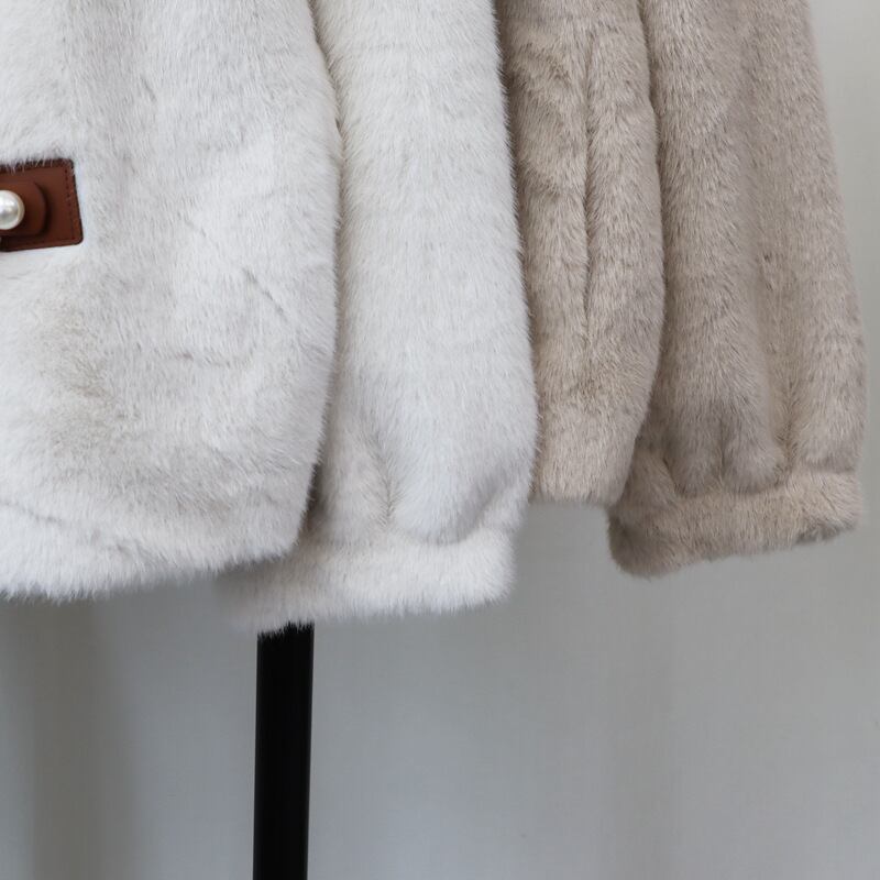【outer】ファーショートコート　M27173