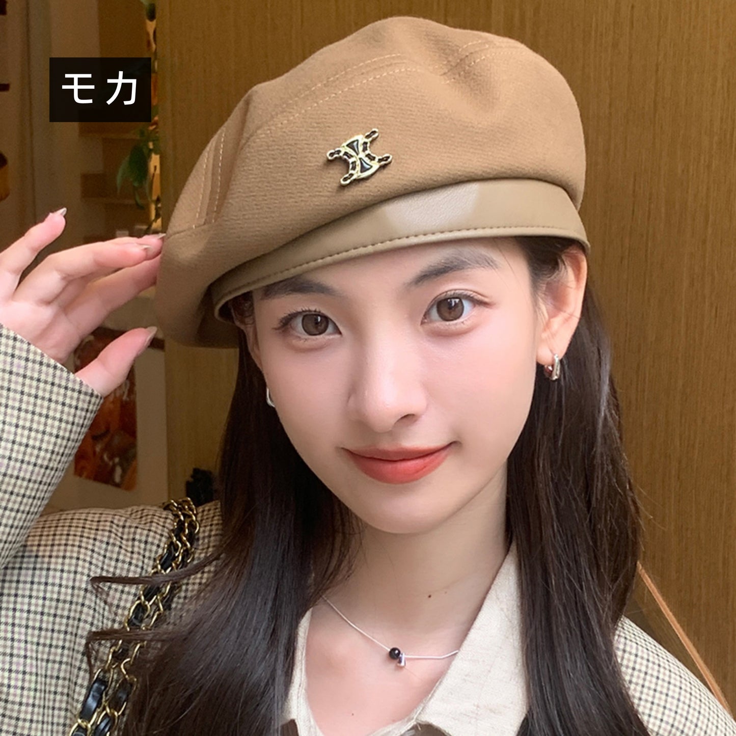 【小物】ファッションベレー帽G22388