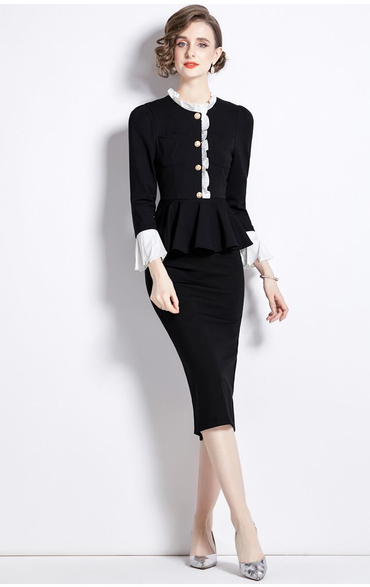 【dress】ドッキングワンピース　M18959