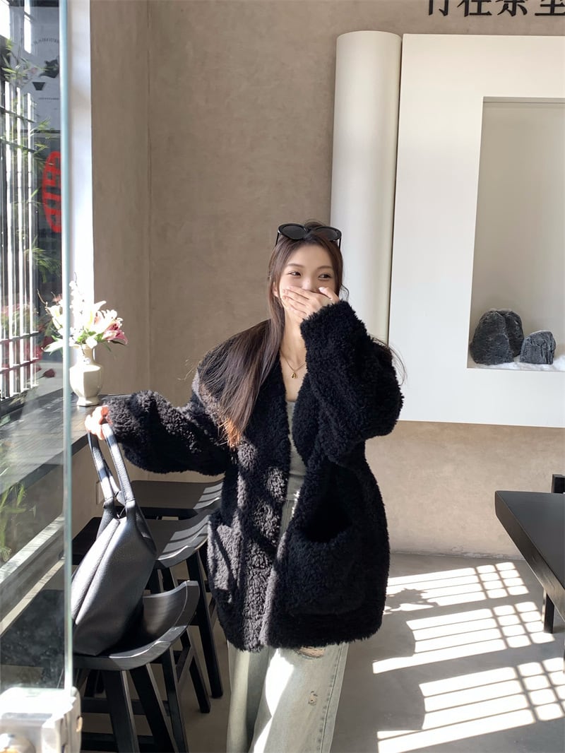 【outer】ラムズウールコート　M27353