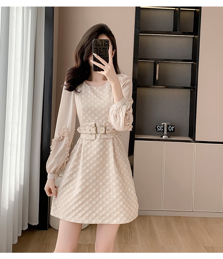 【dress】フランス風Aラインワンピース G19631