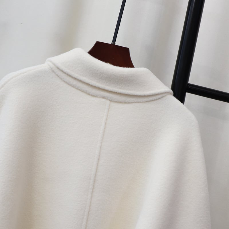 【outer】袖ファーケープコート　M26079