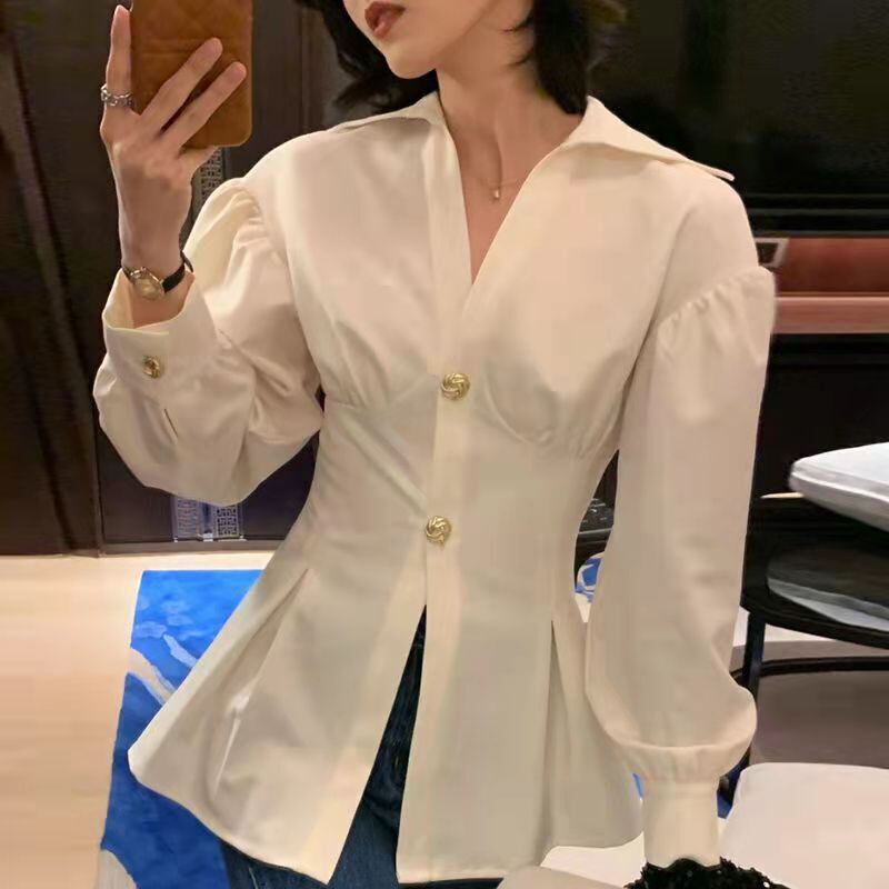 【tops】長袖ブラウスG20338