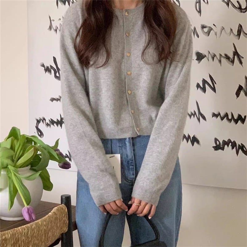 【outer】ニットカーデ　M25958