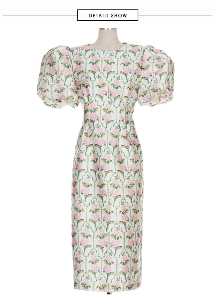 【dress】プリントワンピース　M24591
