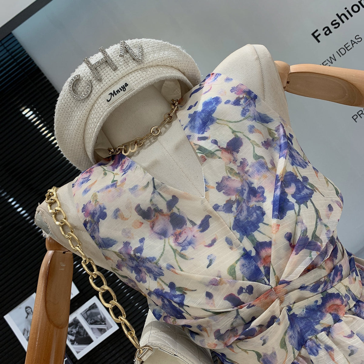 【dress】花柄ワンピース　M24994