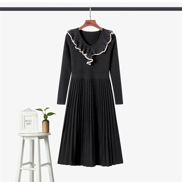 【dress】ニットワンピース　M25500