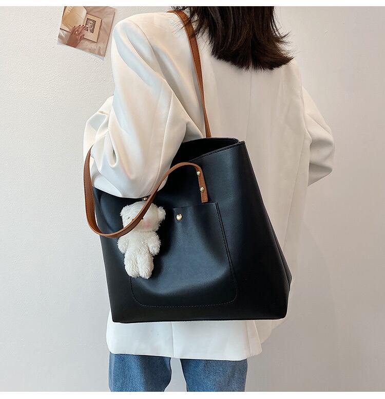 【小物】高級感ファッションキュート秋大容量ショルダーバッグ G1915