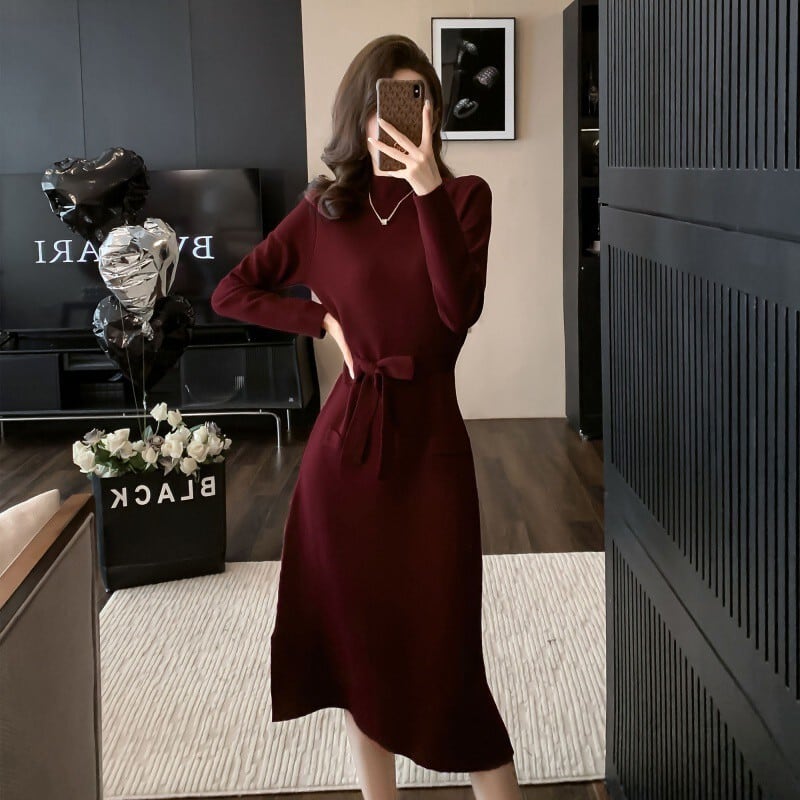 【dress】ニットワンピース　M18793