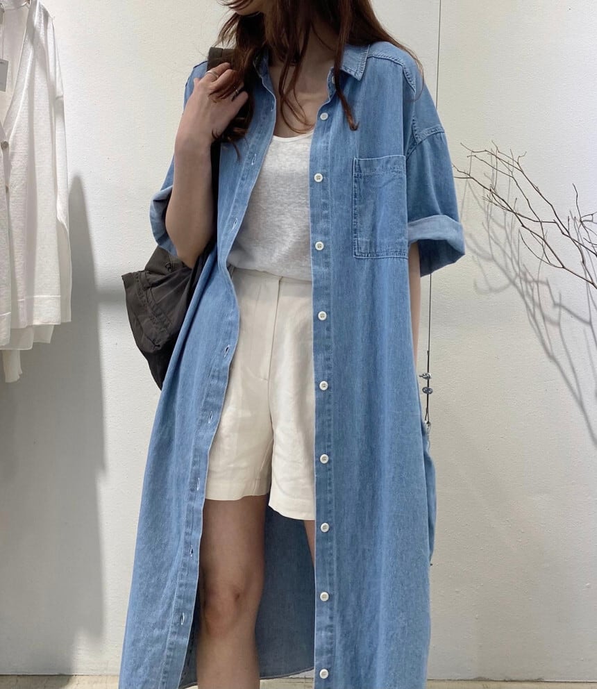 【dress】デニムワンピース　M23880