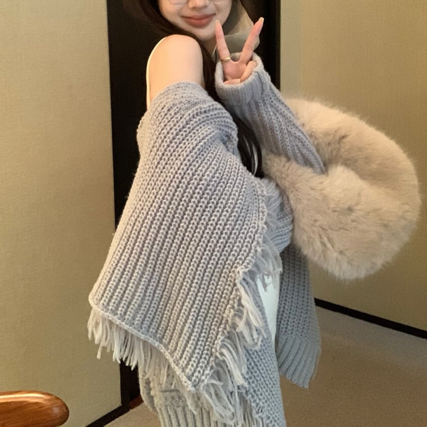 【outer】ニットカーデ　M17962