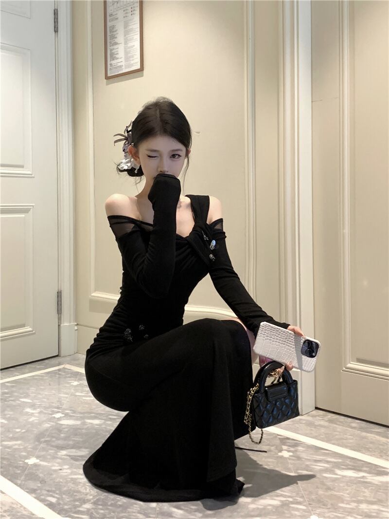 【dress】不規則 イレギュラーデートワンピース　M28177