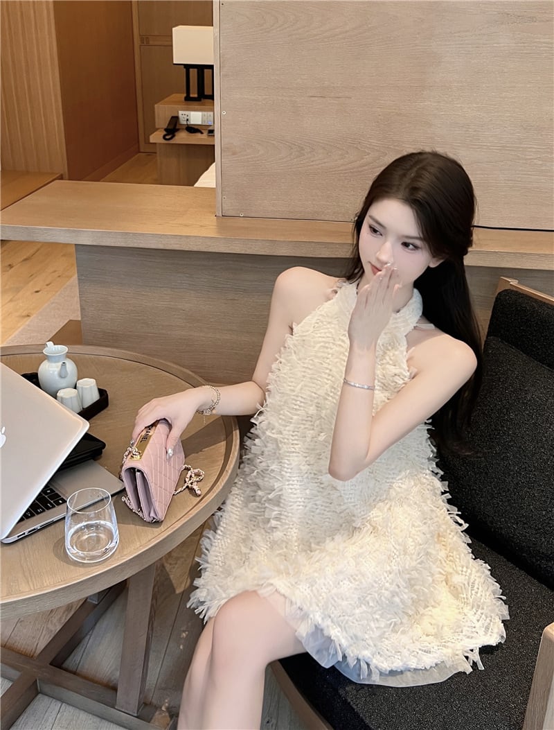 【dress】リボン付きワンピース　M24121