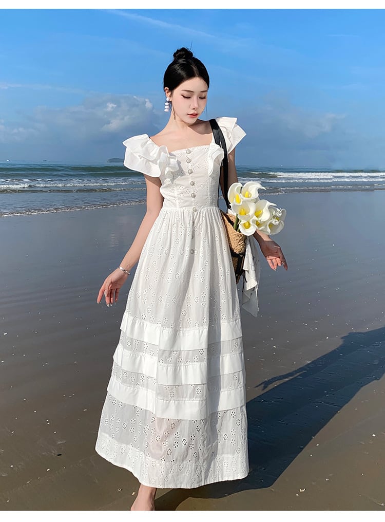 【dress】フリルワンピース　M24984