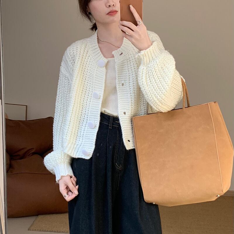 【outer】ニットカーデ　M19173