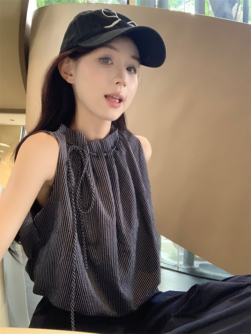 【tops】ノースリーブトップス　M24352